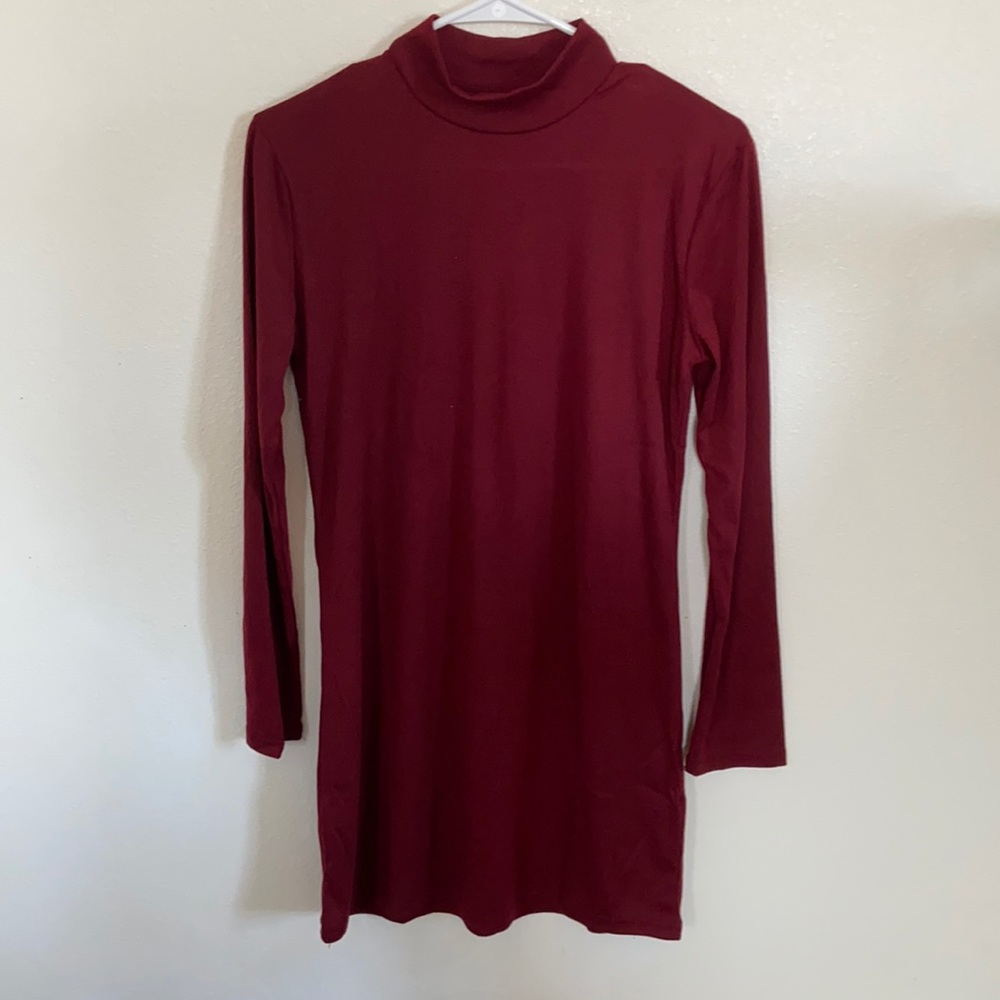 SHEIN turtle neck dress